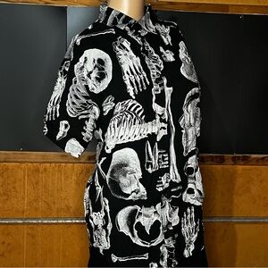 NWT Bone print dress shirt